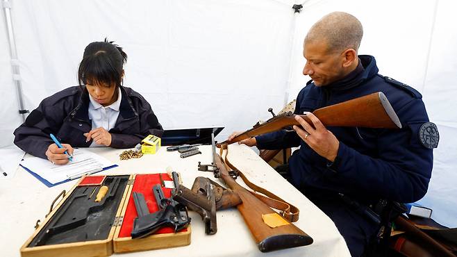 민간 총기 소지가 합법인 나라