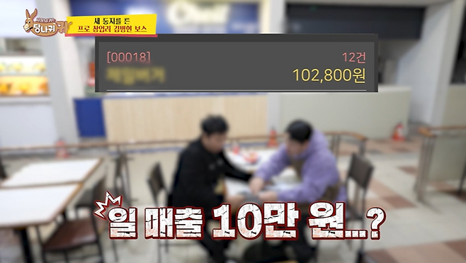 햄버거 세트 가격 12”100”원 해놔서 팩폭 오지게 받은 방송인