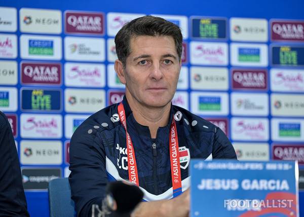 헤수스 카사스 이라크 감독. 서형권 기자