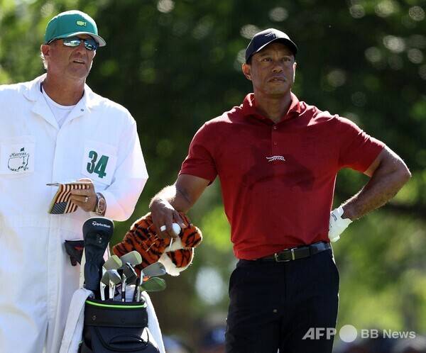 사진은 골프황제 타이거 우즈가 2024년 미국프로골프(PGA) 투어 메이저 대회 마스터스 토너먼트에 참가했을 때 모습이다. 사진제공=ⓒAFPBBNews = News1&nbsp;(사진을 무단으로 사용하지 마십시오.)