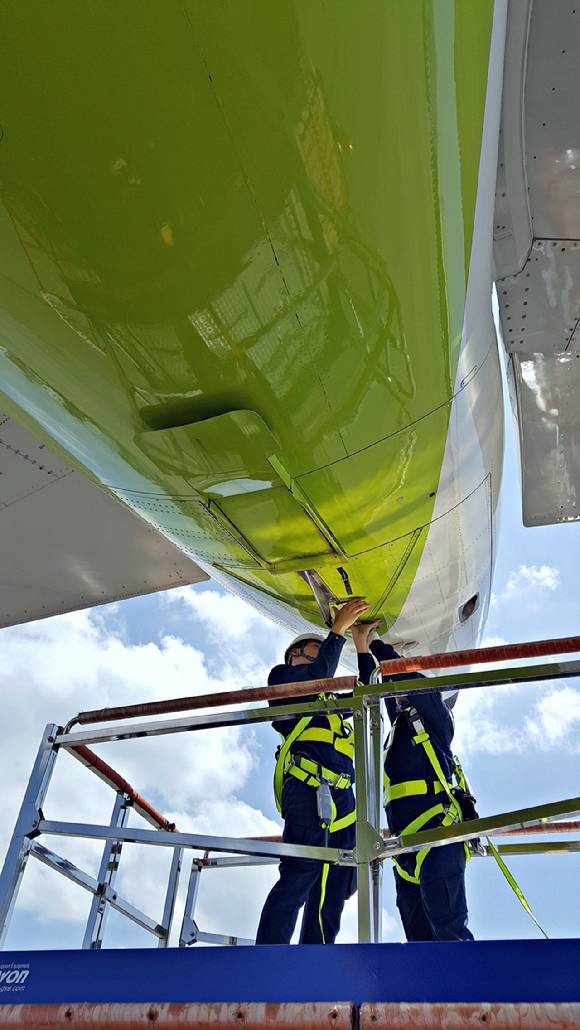 항공기 정비 모습 [사진=아이뉴스24 DB]