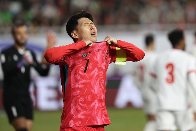 축구대표팀 주장 손흥민. 사진=연합뉴스.