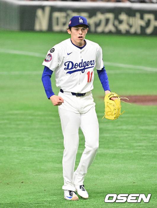 다저스 사사키. / OSEN DB