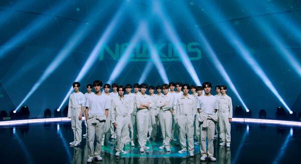 ▲ 스타쉽의 새로운 보이그룹 론칭 과정을 보여주는&nbsp;‘뉴키즈 온 더 스타쉽’의&nbsp;뉴키즈 21인. 제공|스타쉽엔터테인먼트