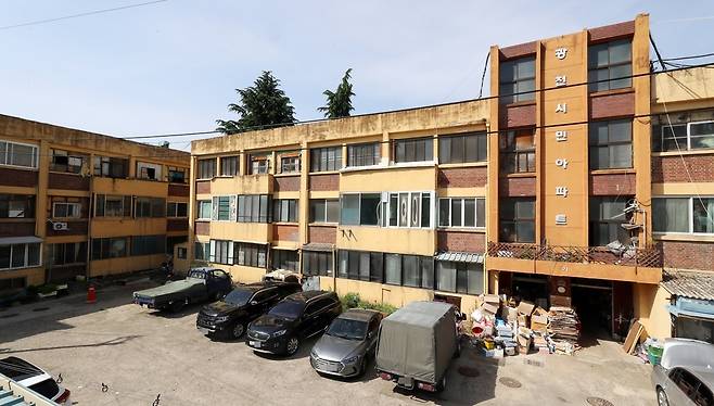 광주 광천시민아파트 [연합뉴스 자료사진]