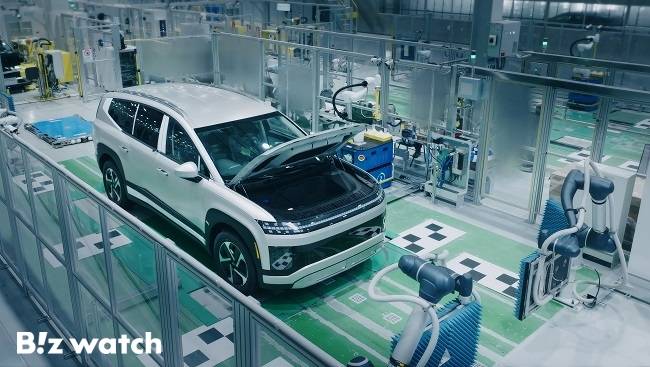 HMGMA에서 품질 검사 받는 아이오닉 9 / 사진 = 회사 제공