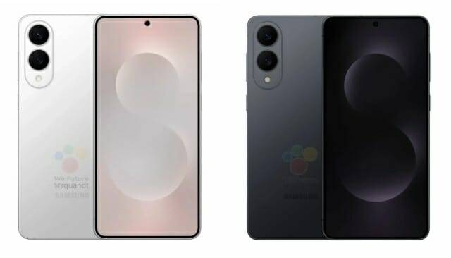 갤럭시S25 엣지 티타늄 실버와 티타늄 제트 블랙 색상 (사진=윈퓨처)