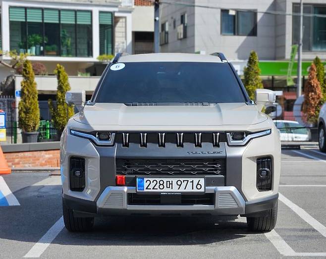 토레스 하이브리드 정면. ⓒ데일리안 정진주 기자