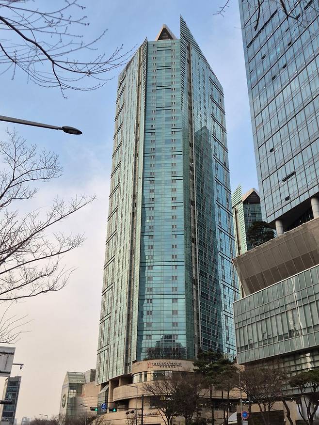 서울시 마포구 서교동 '메세나폴리스' 전경. 사진=전민경 기자