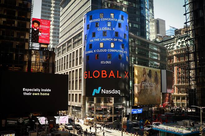 Global X 나스닥 광고 [미래에셋자산운용 제공]