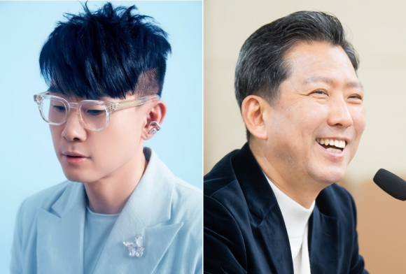 가수 이승환(왼쪽)이 김장호 구미시장을 상대로 낸 헌법소원이 각하됐다. 드림팩토리컴퍼니 제공·김 시장 페이스북 캡처