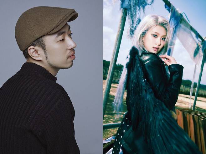 ▲ 정키(왼쪽), 퍼플키스 수안. 제공| ZNKY