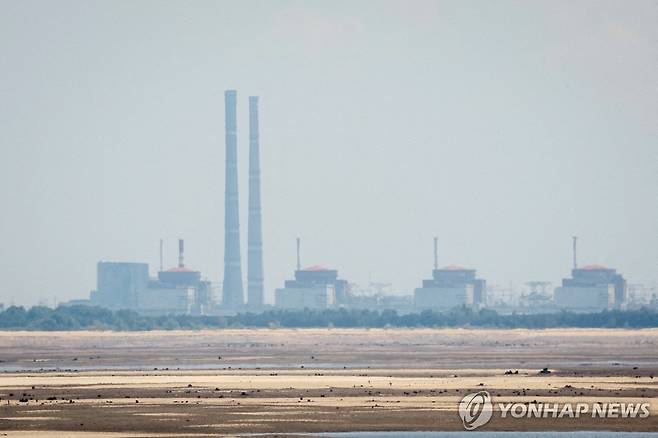 우크라이나 자포리자 원자력발전소 [로이터 연합뉴스 자료 사진. 재판매 및 DB 금지]