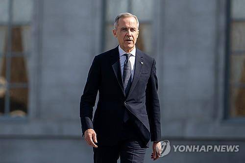 마크 카니 캐나다 총리  [EPA 연합뉴스. 재판매 및 DB 금지]