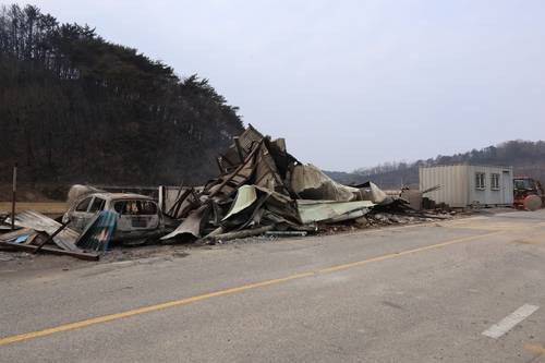 영덕군 영덕읍 매정리 피해 현장 [촬영 손대성]