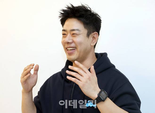 이수모 아임웹 대표가 서울 강남구 삼성동 본사에서 인터뷰를 하고 있다. (사진=방인권 기자)