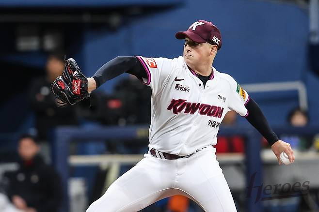 키움 히어로즈 외국인 투수 케니 로젠버그. (키움 히어로즈 제공)