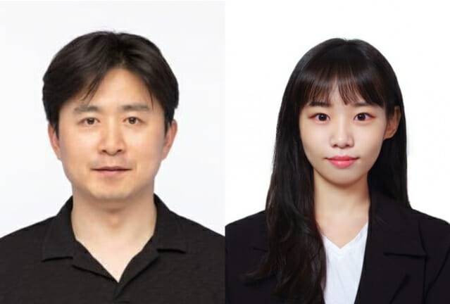혁신적인 암치료 기술을 개발한 POSTECH 김원종 교수(왼쪽)와 이서희 연구생.