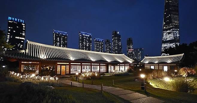 송도한옥마을 내 ‘영빈관’ 내부. 사진 제공=엔타스