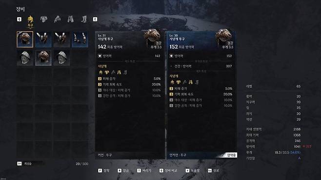 세트 아이템의 효과는 상당히 크다