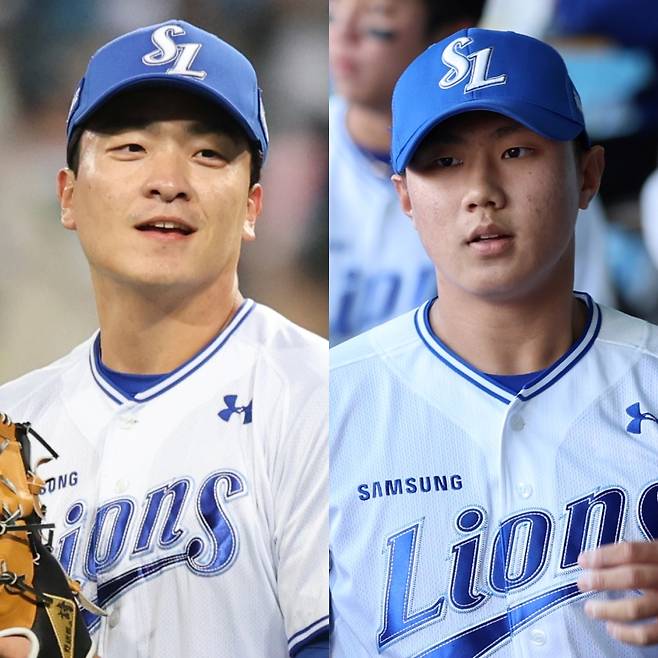 삼성 이재희-배찬승. 삼성 제공