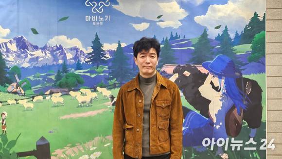 김동건 데브캣 대표(마비노기 모바일 총괄 디렉터). [사진=정진성 기자]