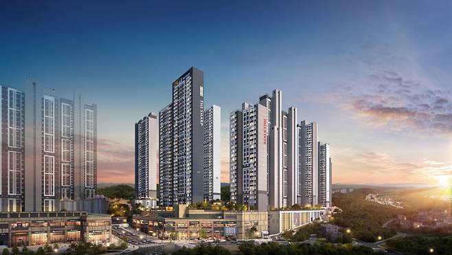 힐스테이트 더샵 상생공원 1단지 투시도