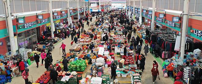 전남 함평 천지 전통시장 / 사진 = 함평군
