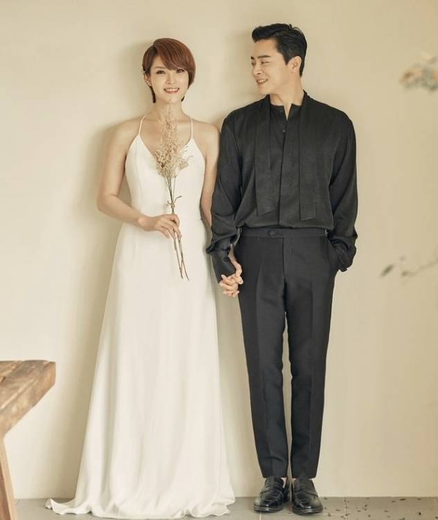 거미 조정석 웨딩화보. 씨제스엔터, JS컴퍼니 제공