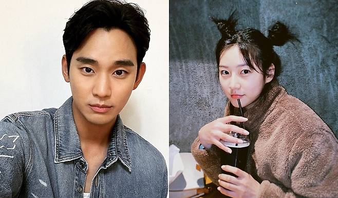 김수현, 김새론 인스타그램 캡처