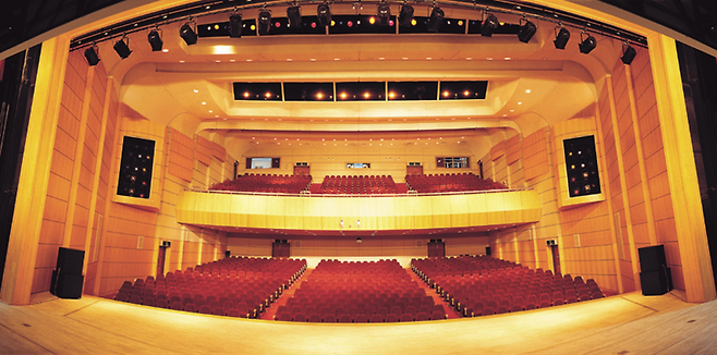 김천문화예술회관 대공연장&copy;김천문화예술회관