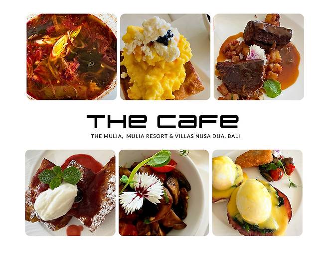 더 카페에서 아침식사로 맛 볼 수 있는 무제한 고급 무제한 단품 요리들. 사진제공|팜투어