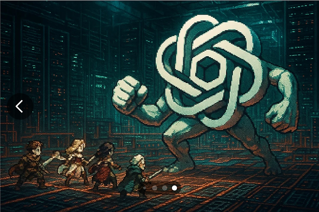 미쳐 날뛰고 있다는 gpt 이미지 출력물