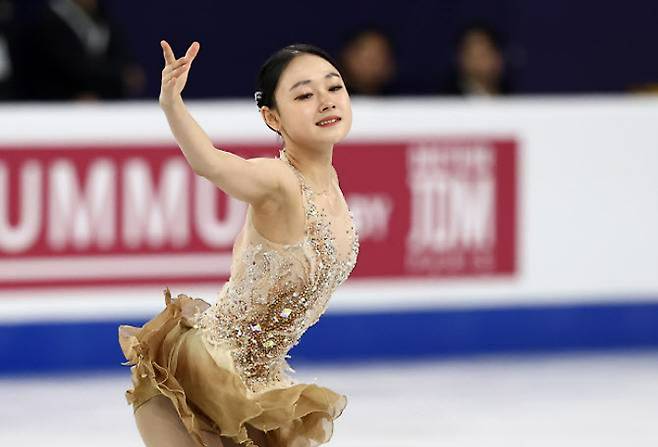 아시안게임 피겨 금메달리스트 김채연. 연합뉴스