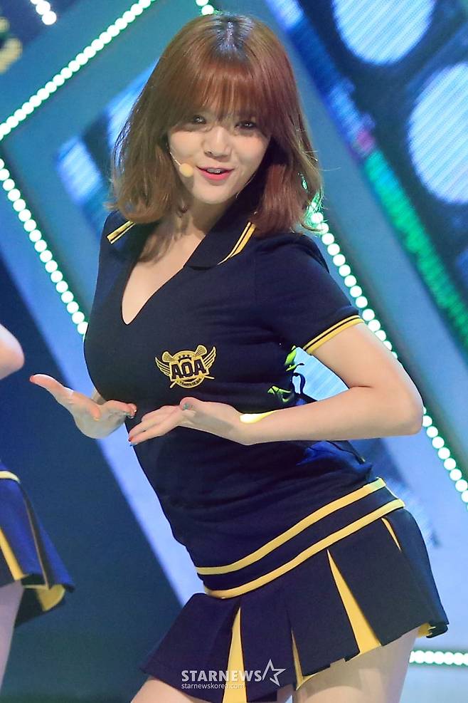 AOA 지민/사진=스타뉴스