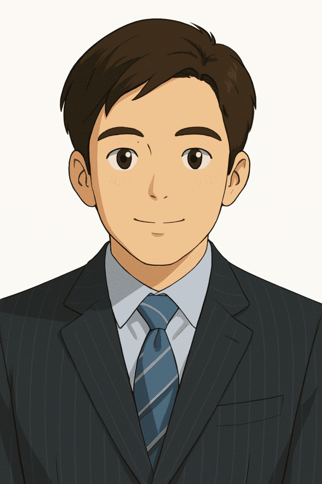 지브리 스타일로 변형한 기자의 프로필 사진 (사진=챗GPT 이미지 제너레이터)