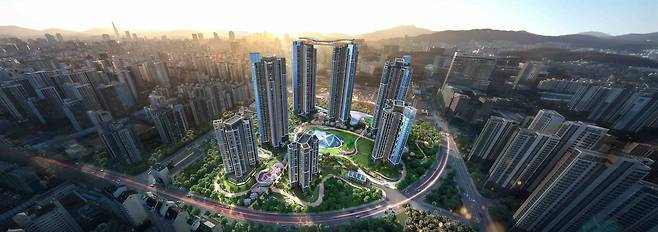 래미안 헤리븐 반포 예상 조감도. /삼성물산 건설부문 제공