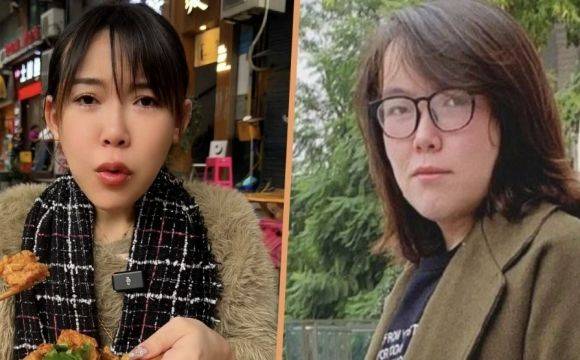 중국에서 3000만명이 넘는 팔로워를 보유한 먹방 인플루언서 ‘량웨이센’. 홍콩 사우스차이나모닝포스트(SCMP) 캡처