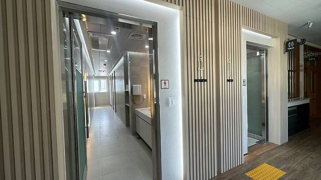 광주 양동초 화장실 개선 [광주시교육청 제공. 재판매 및 DB 금지]