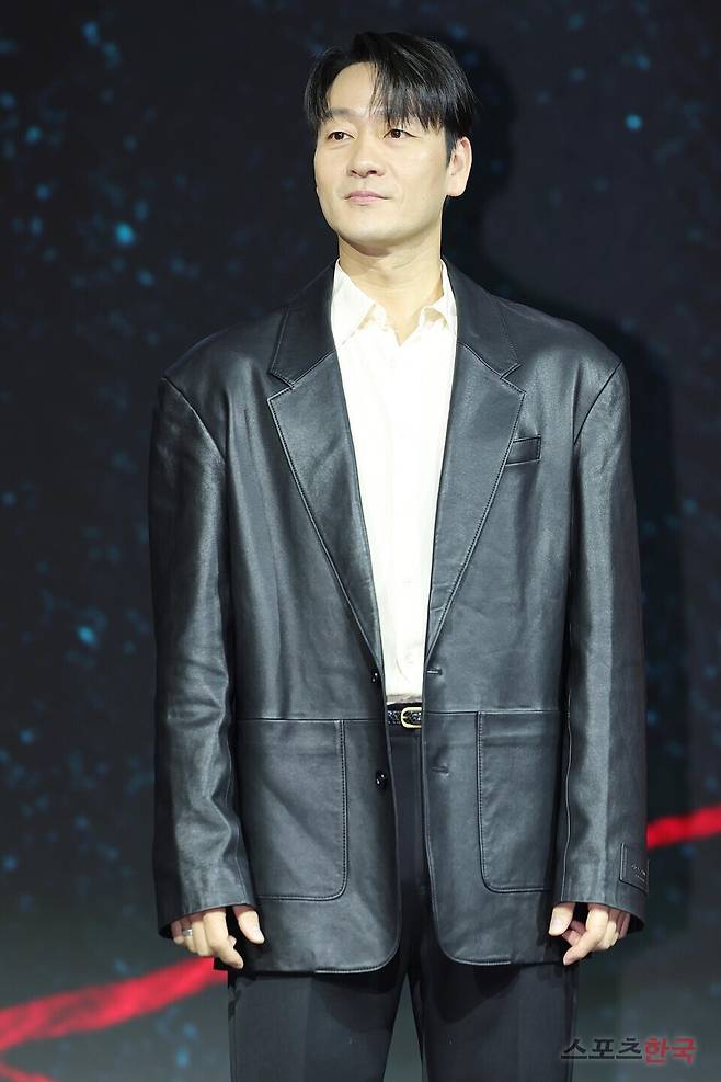 넷플릭스 시리즈 '악연'의 제작발표회에 참석한 배우 박해수.&nbsp; 25.3. 30 ⓒ이혜영 기자 lhy@hankooki.com