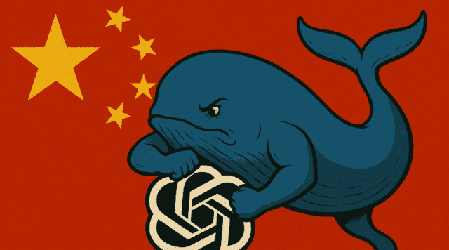 중국 인공지능(AI) 스타트업 딥시크가 글로벌 사용자를 기반으로 오픈AI의 '챗GPT'를 제쳤다. (사진=챗GPT 이미지 생성기)