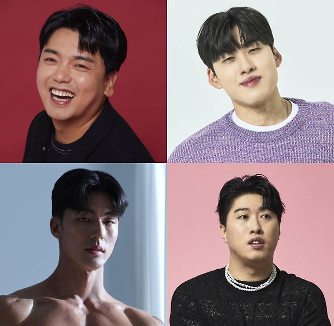 ‘뭉쳐야 찬다4’ 곽범, 조진세, 말왕, 송하빈 (제공: 각 소속사)