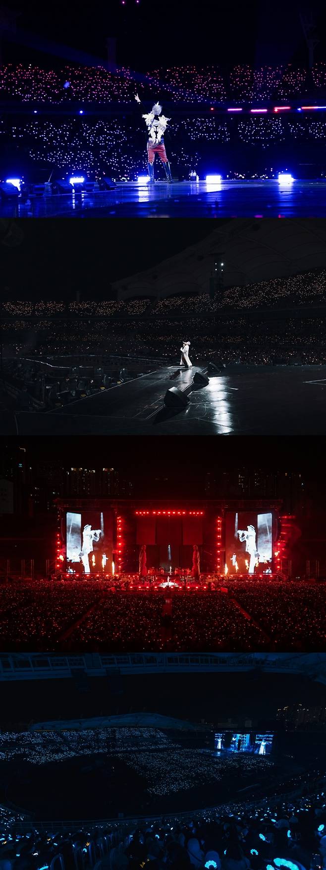 고양종합운동장을 가득 채운 관객들. 갤럭시코퍼레이션 제공