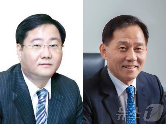 정몽진 KCC 회장(왼쪽), 정몽익 KCC글라스 회장(오른쪽)/뉴스1 DB