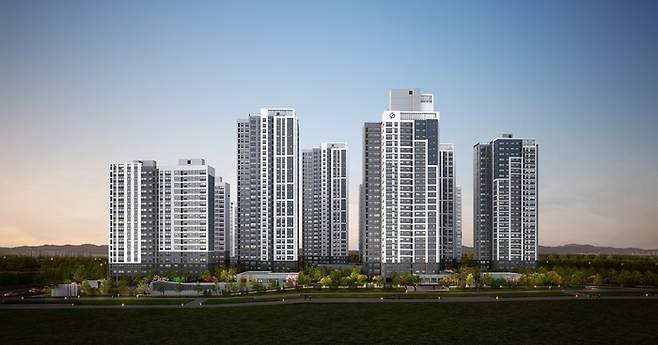 교산 푸르지오 더퍼스트 조감도 [사진출처=대우건설]