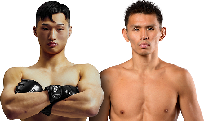 정찬성 제자 장윤성(왼쪽), UFC 1승2패 아베 다이치 ZFN Origin 프로필. 사진=MCP ECC