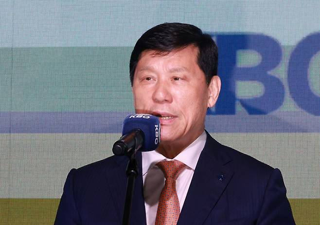 KBO 허구연 총재. 연합뉴스