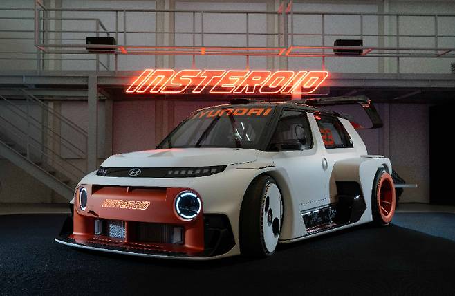 현대자동차 디자인 콘셉트카 '인스터로이드'. 현대차 제공