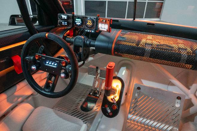 현대자동차 디자인 콘셉트카 '인스터로이드'. 현대차 제공