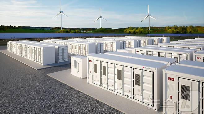 LG에너지솔루션 전력망 컨테이너 제품 자료사진(LG에너지솔루션)
